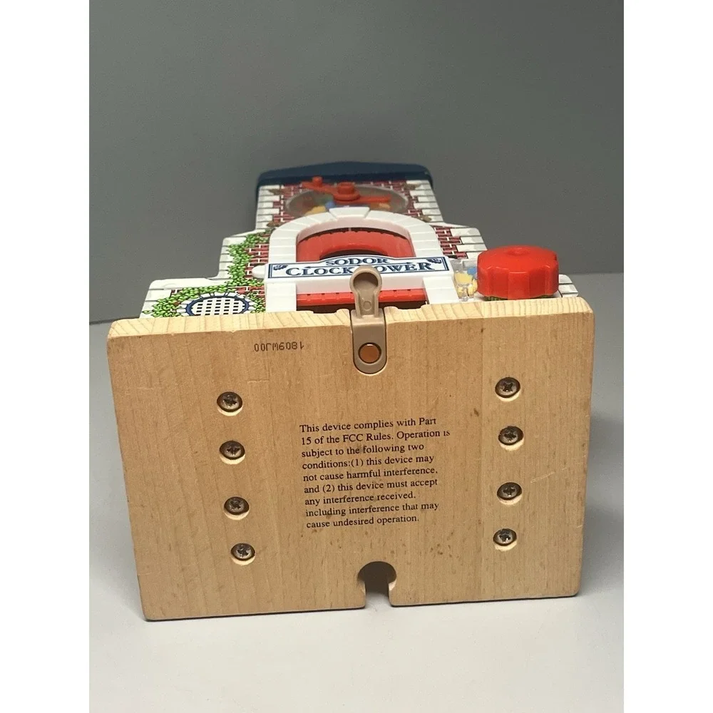 Thomas & Friends Wooden Railway Train Sodor Musical Talking Clock Tower 2009